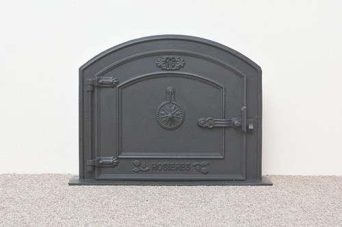 Porta fuoco ghisa 5x43 - fuoco, 58,5x43,5