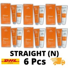 6X WELLA Capelli Lisci Creatina Resistente Intensa + N/R Crema Wellastrate