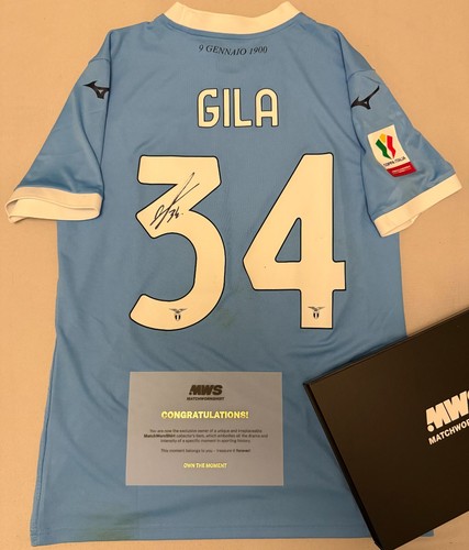 Maglia matchworn lazio roma - matchworn,