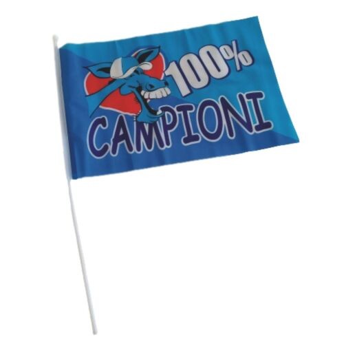 Bandierina tifoso napoletano - bandierina,