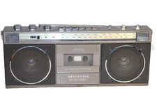 Grundig RR 340 stereo mini ghettoblaster registratore radio