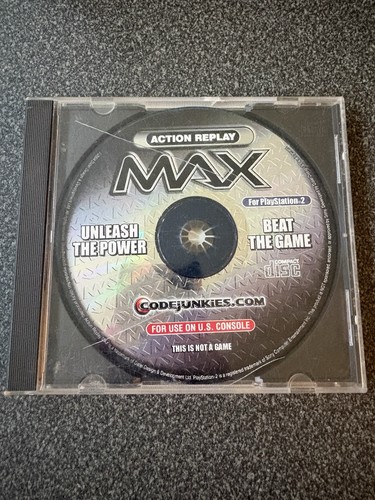 Action replay max - cheat, disc