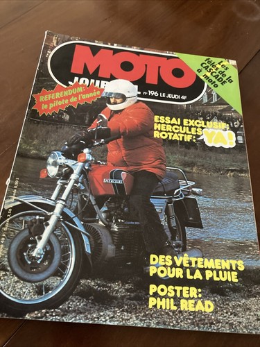 Magazine moto journal - moto, 196
