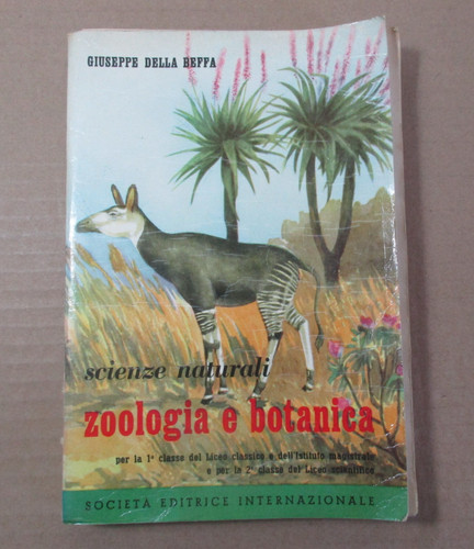 Manuale zoologia botanica - zoologia,