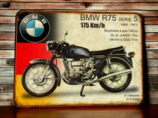 Plaque métal BMW R75/5