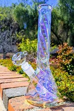 Tubo acqua bong vetro 12"
