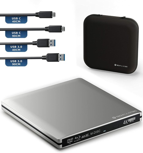 Techpulse120 usb uhd mdisc - uhd,