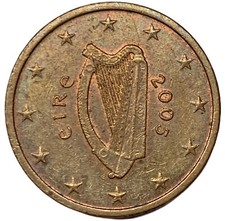 5 CENTESIMI DI EURO IRLANDA