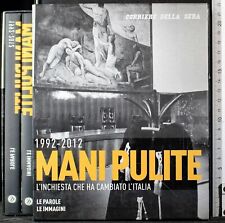 1992-2012. MANI PULITE. L'INCHIESTA CHE… 2 VOLUMI. AA.VV. CORRIERE DELLA SERA.