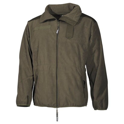 Heavy alpine fleece jacket - bw,