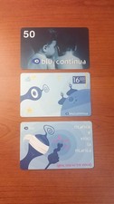3 Schede Telefoniche Ricarica