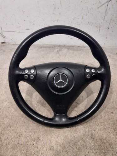 Volante completo pelle nera - pelle,