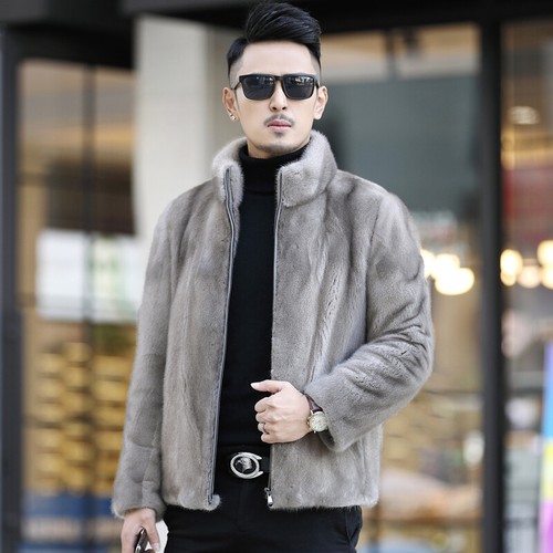 Cappotto visone uomo - , pelliccia