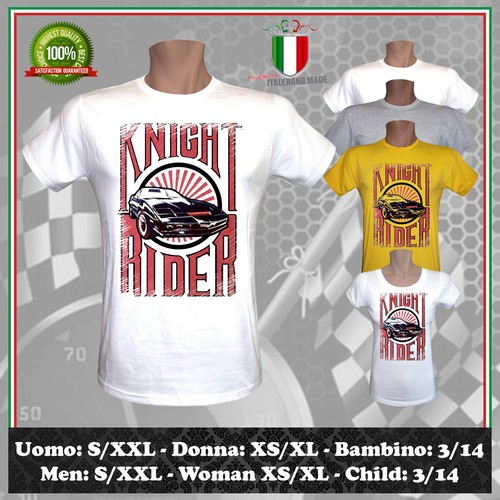 Shirt knight rider - knight, disegno