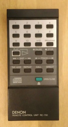 Telecomando denon 700 - denon, rc-700.