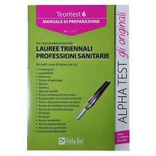 AA.VV. - TEORITEST/6 -MANUALE DI PREPARAZIONE LAUREE TRIENNALI PROF/NI SANITARIE