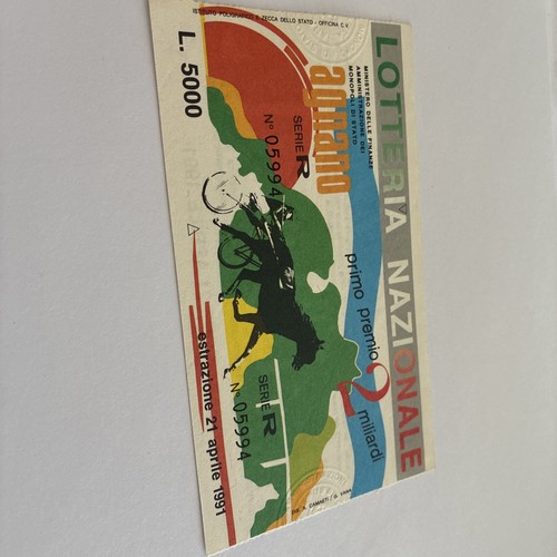 Biglietto lotteria nazionale - lotteria,
