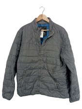 Giacca trapuntata uomo grigia