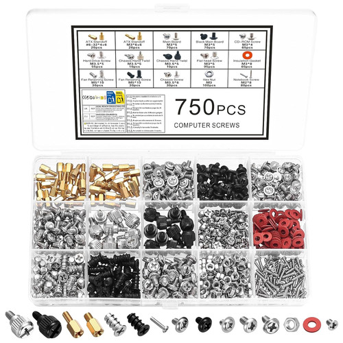 750 pzviti per set di - 750,