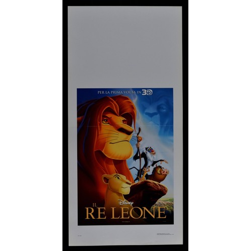 Locandina leone disney - re,