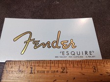 Fender Esquire Waterslide