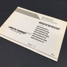 Catalogo ricambi RGV250F VJ22A