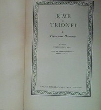 Petrarca OPERE SCELTE. RIME-TRIONFI (VOL. 1) UTET 1983