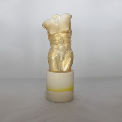 Collection bust sculpture gold - sculpture,