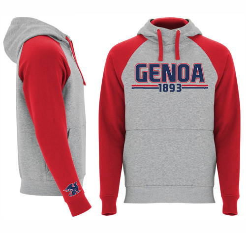 Felpa cappuccio genoa ultras - felpa,