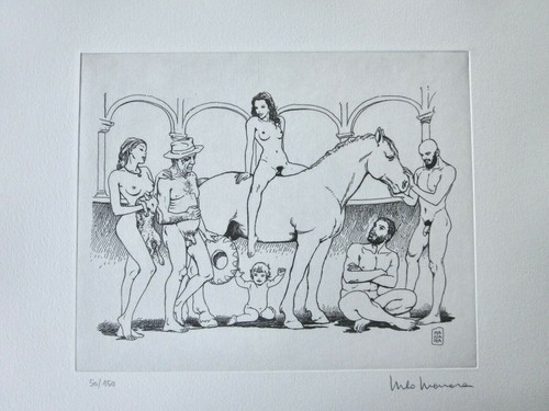 Milo manara picasso suite - picasso,