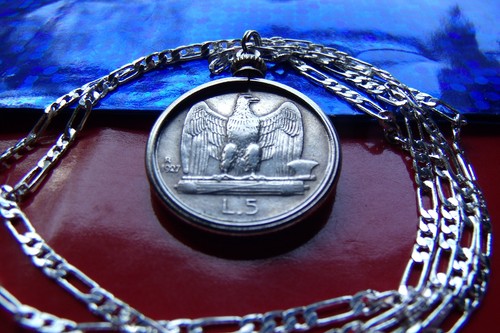 Ciondolo moneta lire - ciondolo,