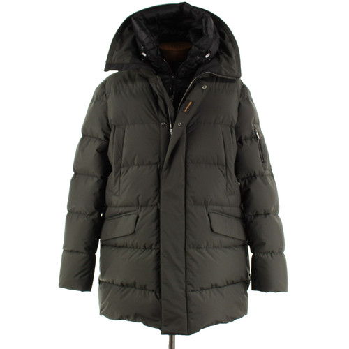 Piumino con cappuccio moorer - con,