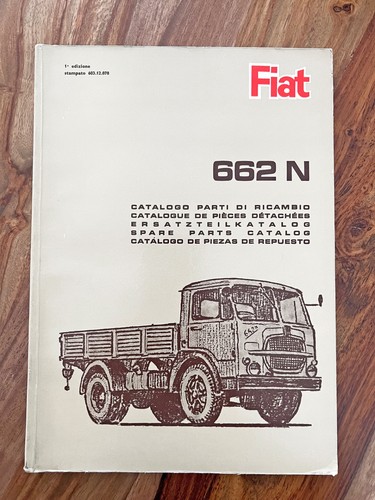 Fiat 662 catalogo parti di - 662, n
