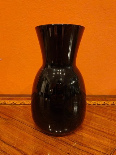 Vaso nero venini - vaso, carlo