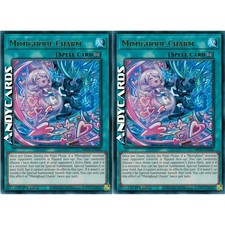 MIMIGHOUL CHARM 2x • (Mimighoul Malia) • Ultra R • MP25 EN260 • 1Ed • Yugioh!