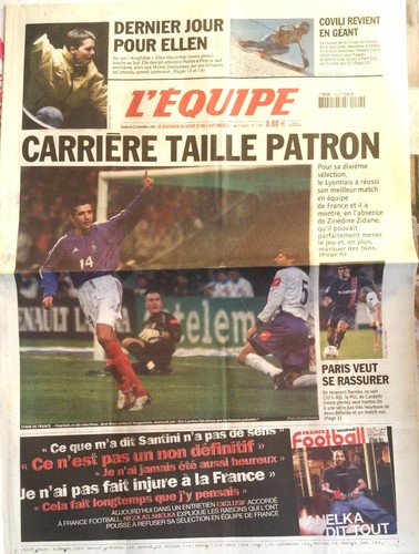 Equipe journal 11 2002 - l'equipe, 22/11/2002