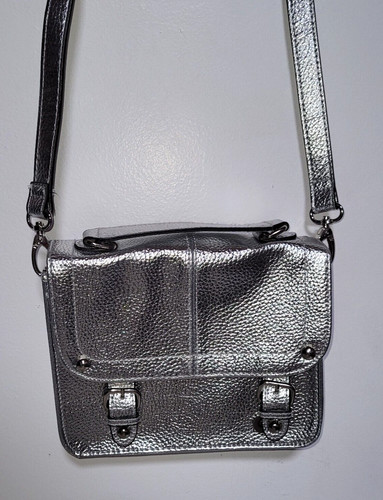 Borsa tracolla argento - borsa, in