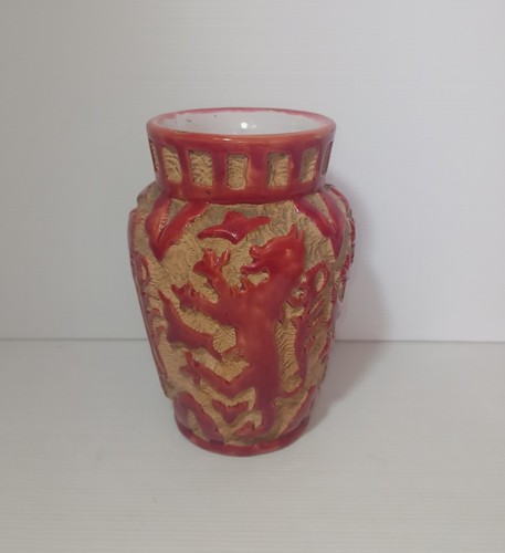 Vaso ceramica smaltata - in,