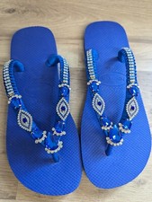 Havaianas blu impreziosito