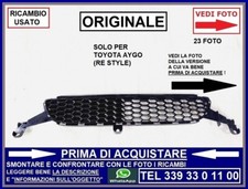 GRIGLIA MASCHERINA INFERIORE PARAURTI ANTERIORE TOYOTA AYGO RE STYLE