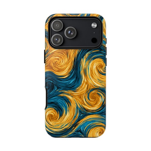 Phone ink case - phone, teal