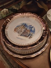 2 piatti grandi vintage