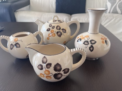 Set ceramica art déco - set,