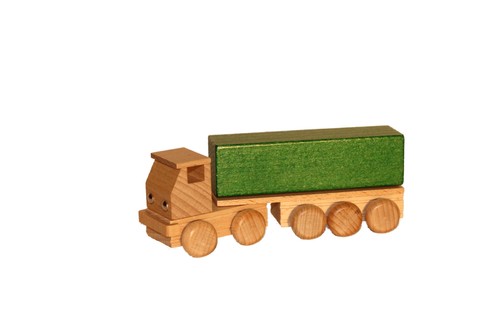 Gioco legno autotreno - gioco,