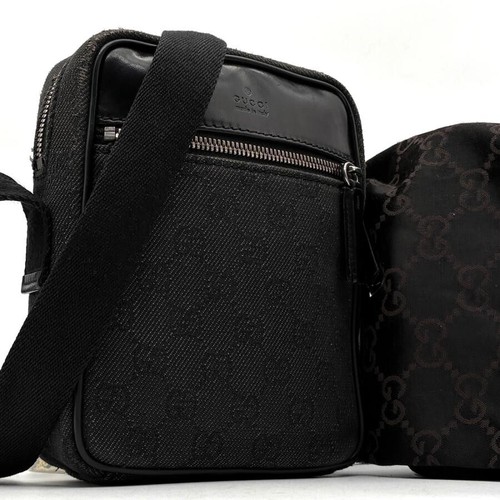 Borsa tracolla gucci tela - a, gg
