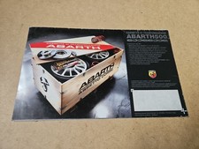 Depliant Fiat 500 Abarth 07/2009