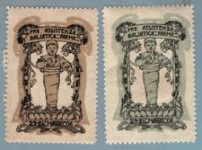 EI0175 Poster Francobollo Italia - Parma 1908 Pro Assistenza Infermieristica