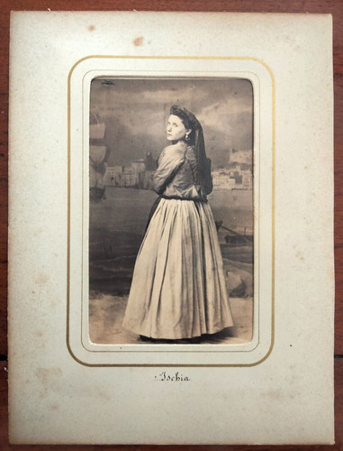 1860 fotografia albumina cdv - fotografia,