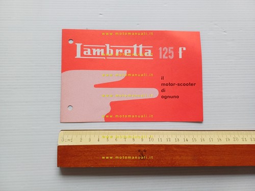 Innocenti lambretta 125 1954 - innocenti,