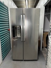 LG silver refrigerator (used